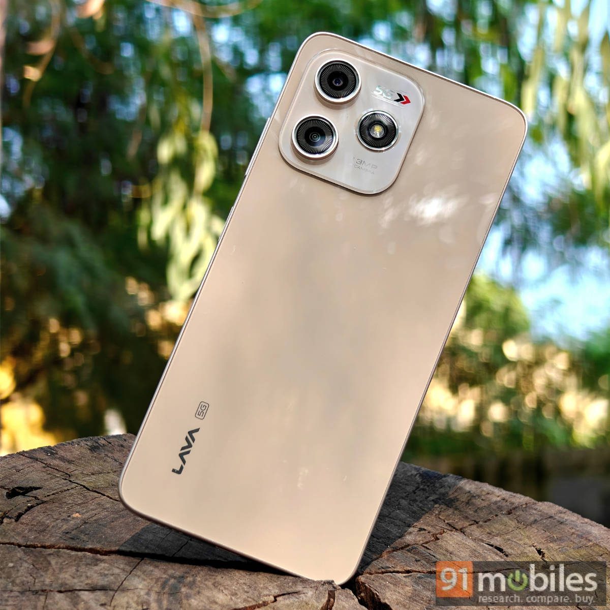 Lava Bold N1 5G rear design