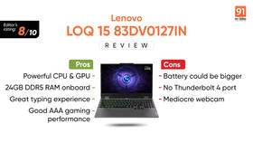 Lenovo LOQ 15 83DV0127IN review: affordable AAA gaming