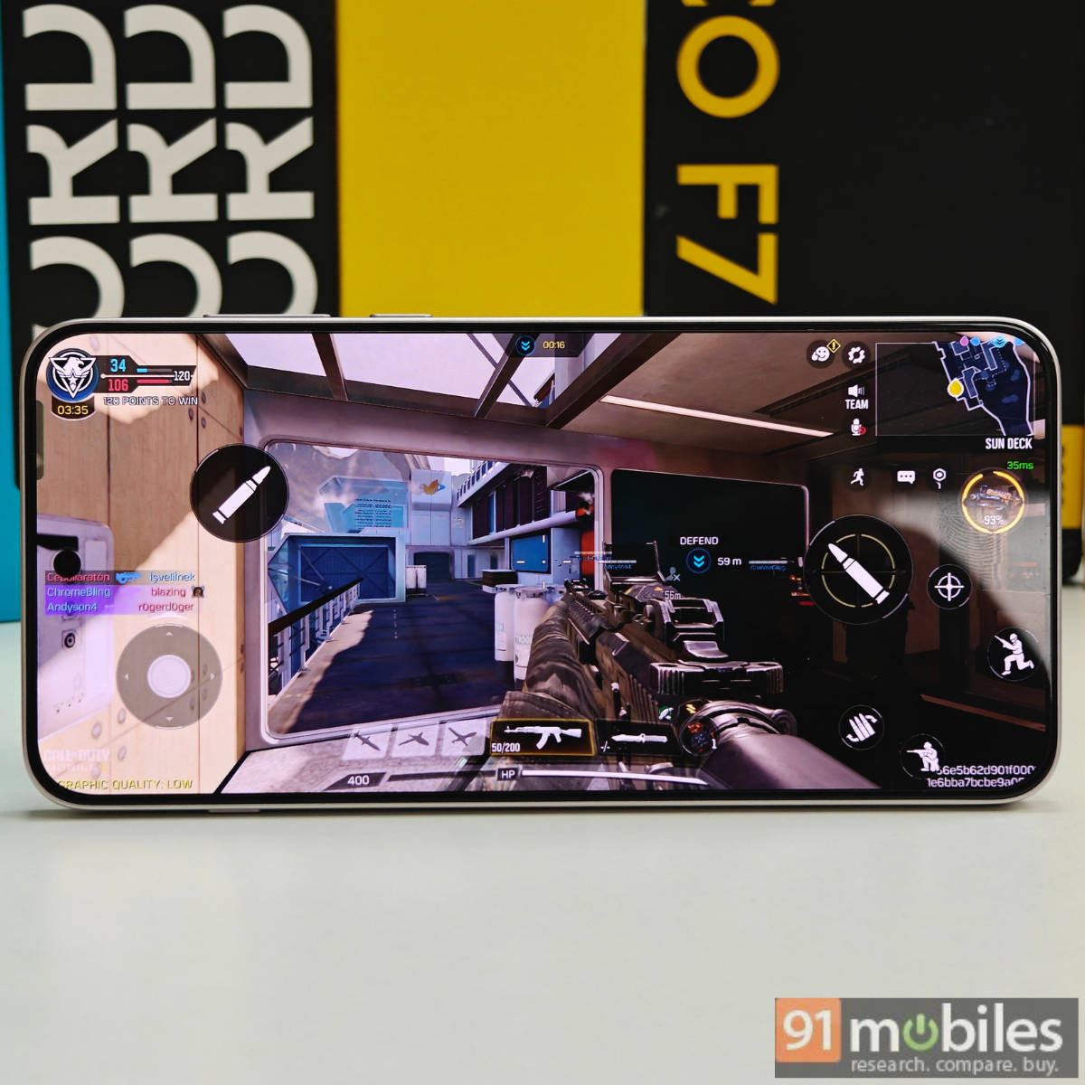 OnePlus Nord 5 gaming CODM