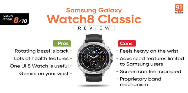 Samsung Galaxy Watch8 Classic review: the health platform on your wrist
