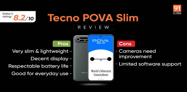 Tecno Pova Slim review: democratising slimness