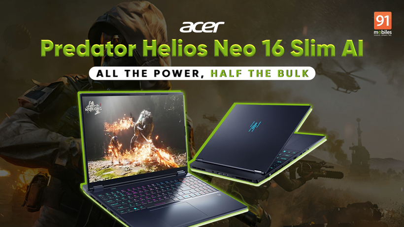 Meet the Predator Helios Neo 16 Slim AI: All the Power, Half the Bulk