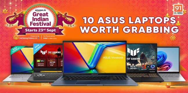 10 ASUS Laptops Worth Grabbing During Amazon’s Great Indian Festival Sale