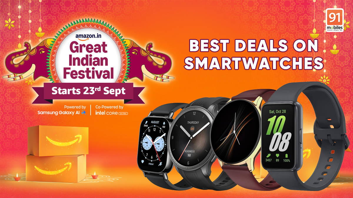 Amazon Great Indian Festival 2025: Best deals on smartwatches