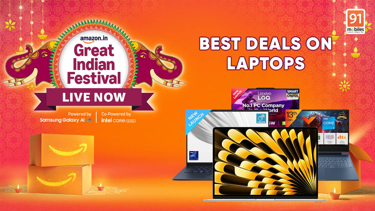 Amazon Great Indian Festival 2025: Best deals on laptops