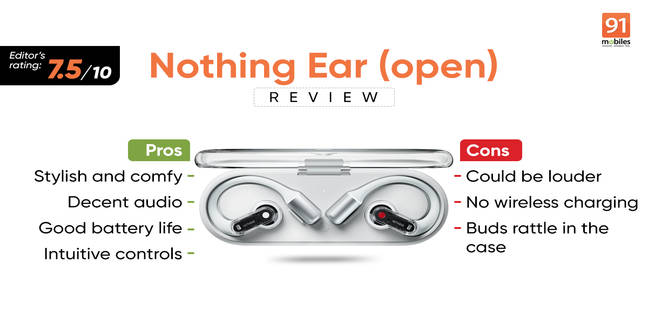 Nothing Ear (open) review: it’s all about wearing nothing