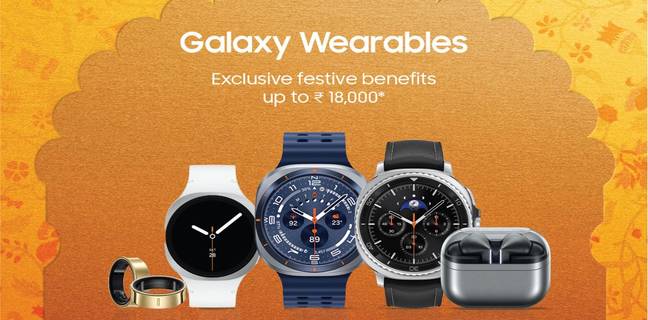 Samsung Galaxy Watch 8 series, Buds 3 Pro, and more wearables available with discounts