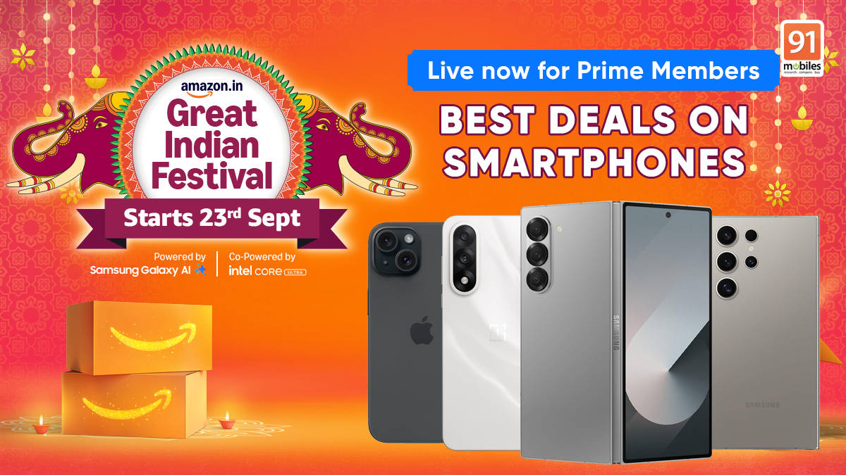 Amazon Great Indian Festival 2025: Best deals on smartphones