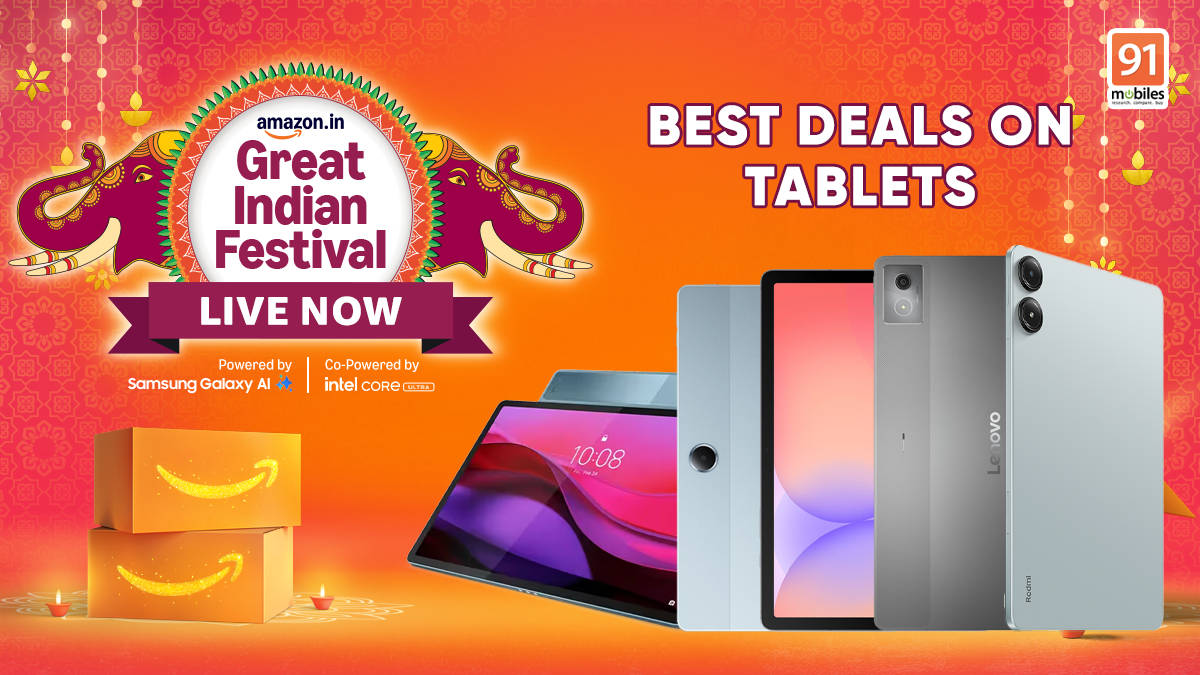 Amazon Great Indian Festival 2025: Best deals on Tablets