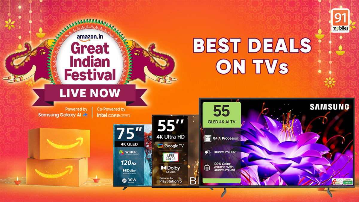 Amazon Great Indian Festival 2025: Best deals on TVs