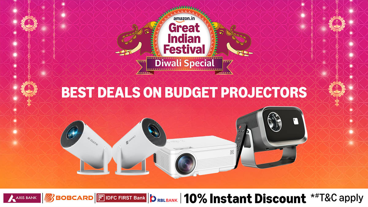 Amazon Great Indian Festival Diwali Special Sale 2025: Best deals on budget projectors
