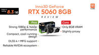INNO3D RTX 5060 Review: Perfect 1080p GPU or More Than That? Related Article