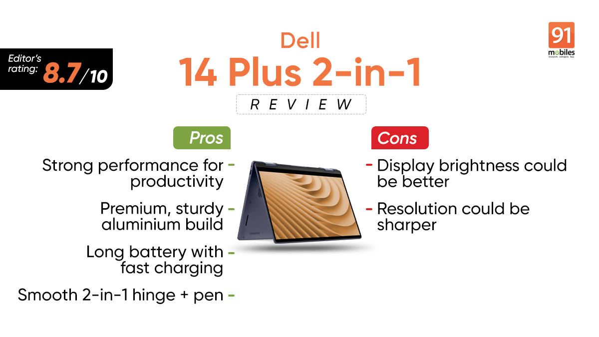 Dell 14 Plus 2-in-1 Review: A Flexible All-Rounder with a Hint of AI Magic