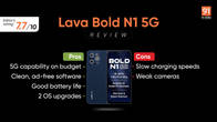 Lava Bold N1 5G review