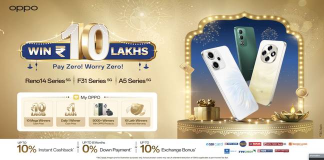 Stand out this festive season: OPPO F31 Pro’s Desert Gold steals the show