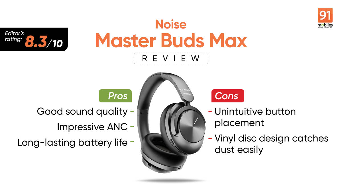 Noise Master Buds Max review: punching above its weight