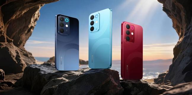Realme 15x launches in India with a 7,000mAh battery, 50MP cameras, and a 144Hz display