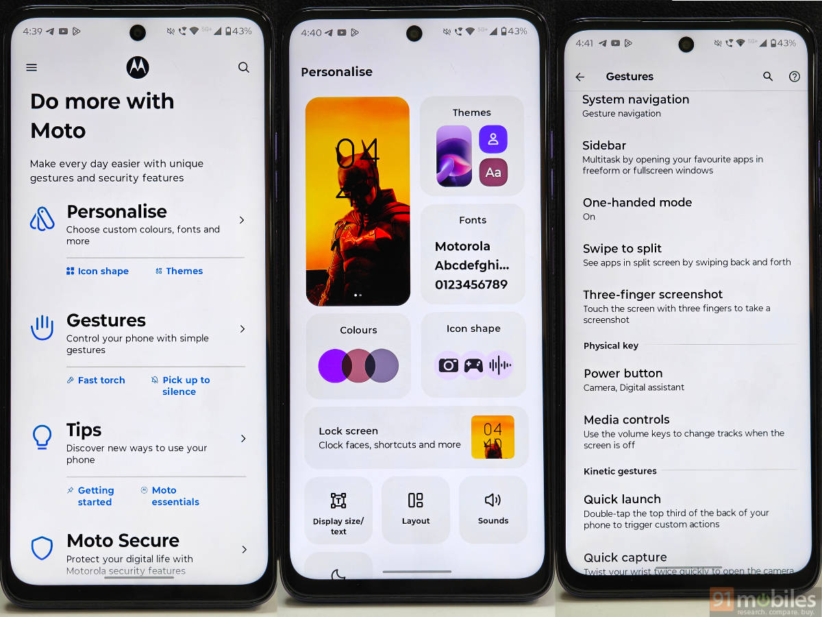 Moto G67 Power software