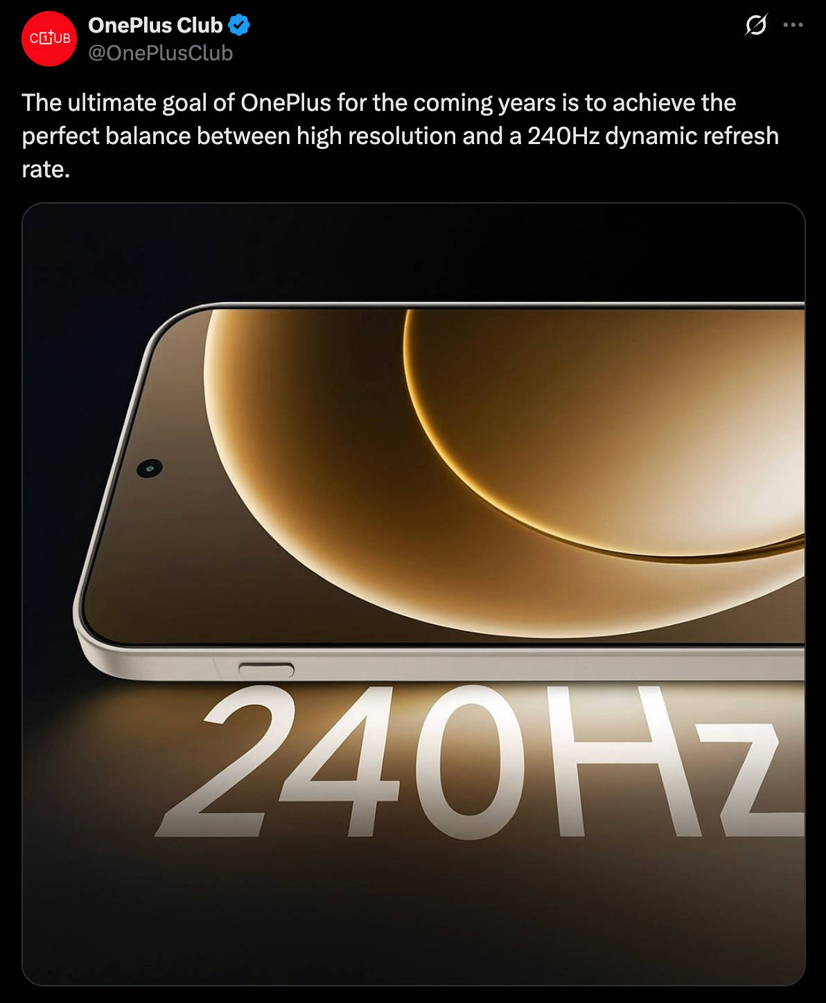 OnePlus 240Hz