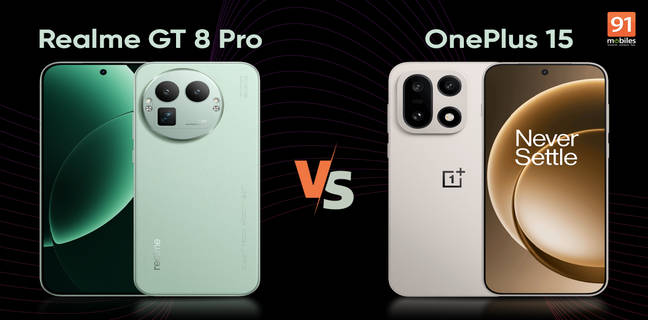 Realme GT 8 Pro and OnePlus 15 cost the same in India, but how are they different?