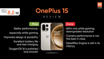 OnePlus 15 review: takes fast and smooth to the next level, with a few trade-offs