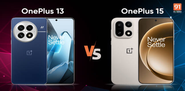 OnePlus 15 vs OnePlus 13: a closer look at the upgrades that matter