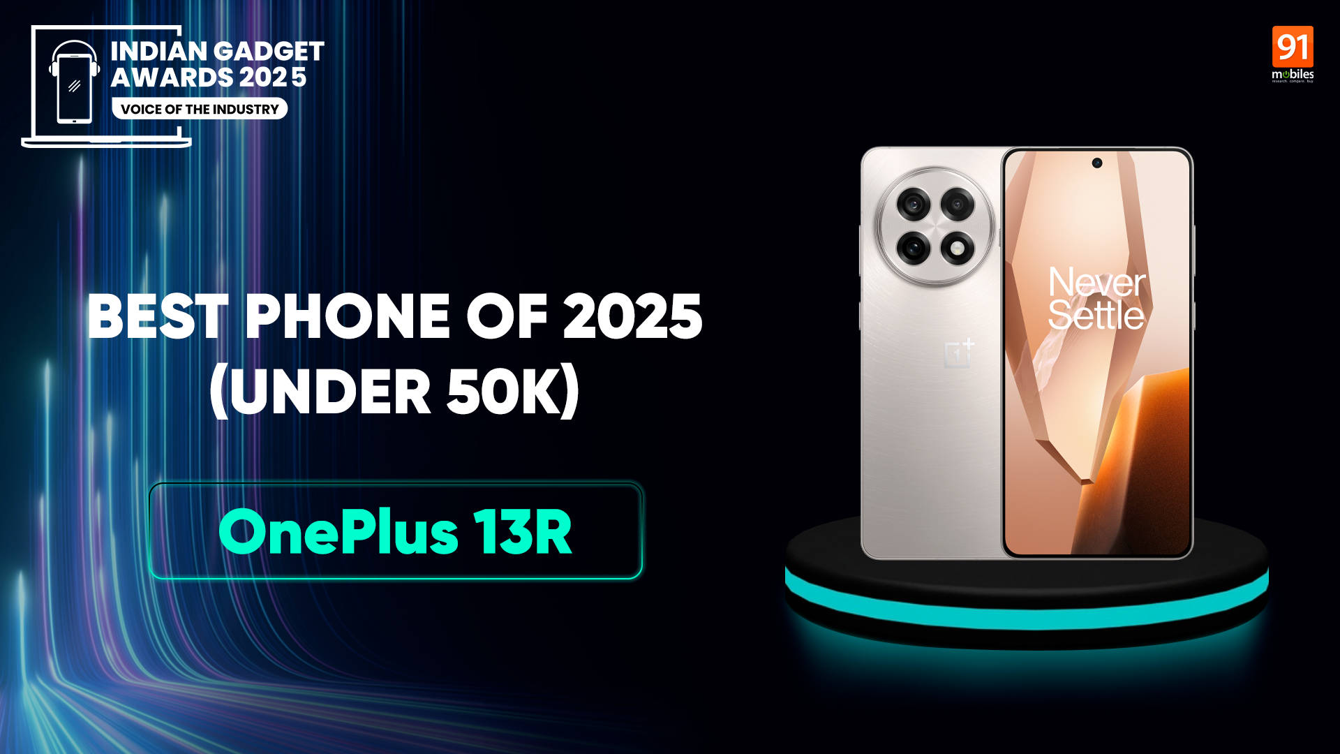 Best phone of 2025 under 50K