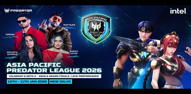 Acer Predator League Asia Pacific Finale 2026 heads to New Delhi with esports, live music, and gaming experiences