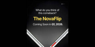 Ai+ NovaFlip launching in India in Q1 2026, marking brand’s jump straight from budget phones to foldables Ai+ NovaFlip.001