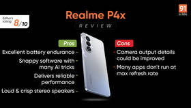 Realme P4x review: dependable performance with extra battery power