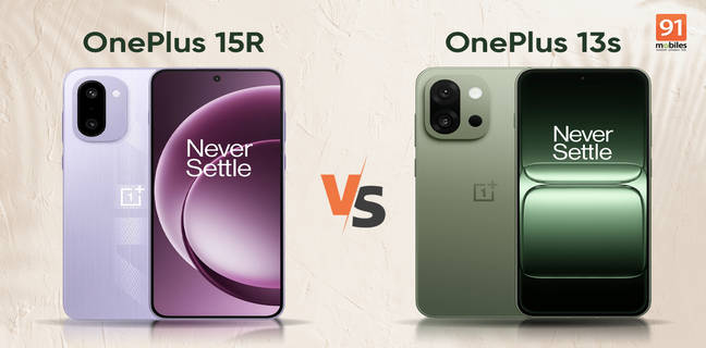 OnePlus 15R vs OnePlus 13s: which phone fits your needs?