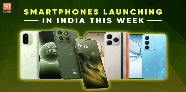 Smartphones launching in India this week: Motorola Edge 70, OnePlus 15R and more
