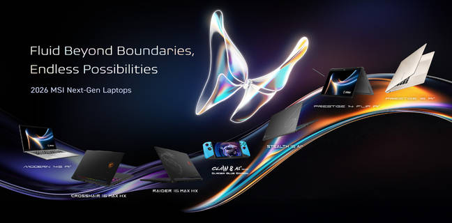 MSI refreshes business and gaming laptop lineup at CES 2026 with new Prestige, Raider, Stealth and Crosshair models
