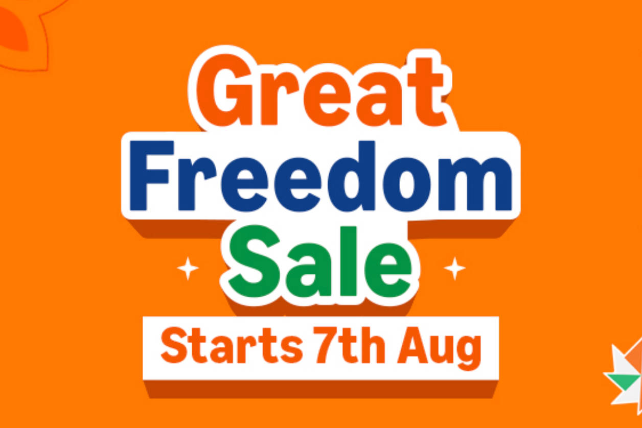 Amazon Great Freedom sale banner