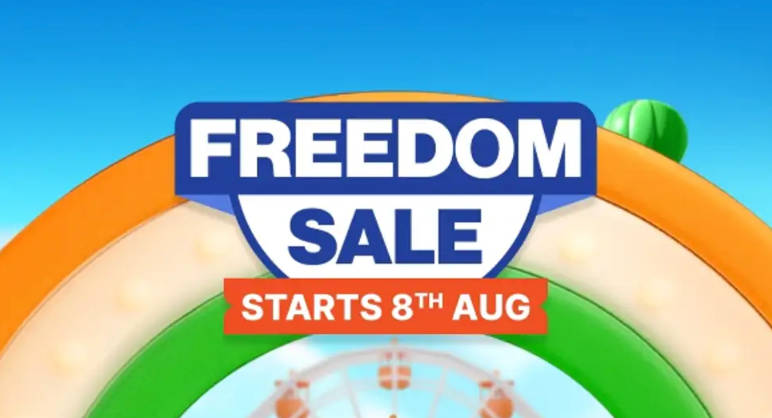 Flipkart Freedom sale banner