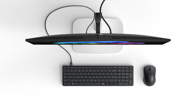 CES 2026: HP announces the EliteBoard G1a, a full AI PC built into a keyboard and a new Series 7 Pro monitor