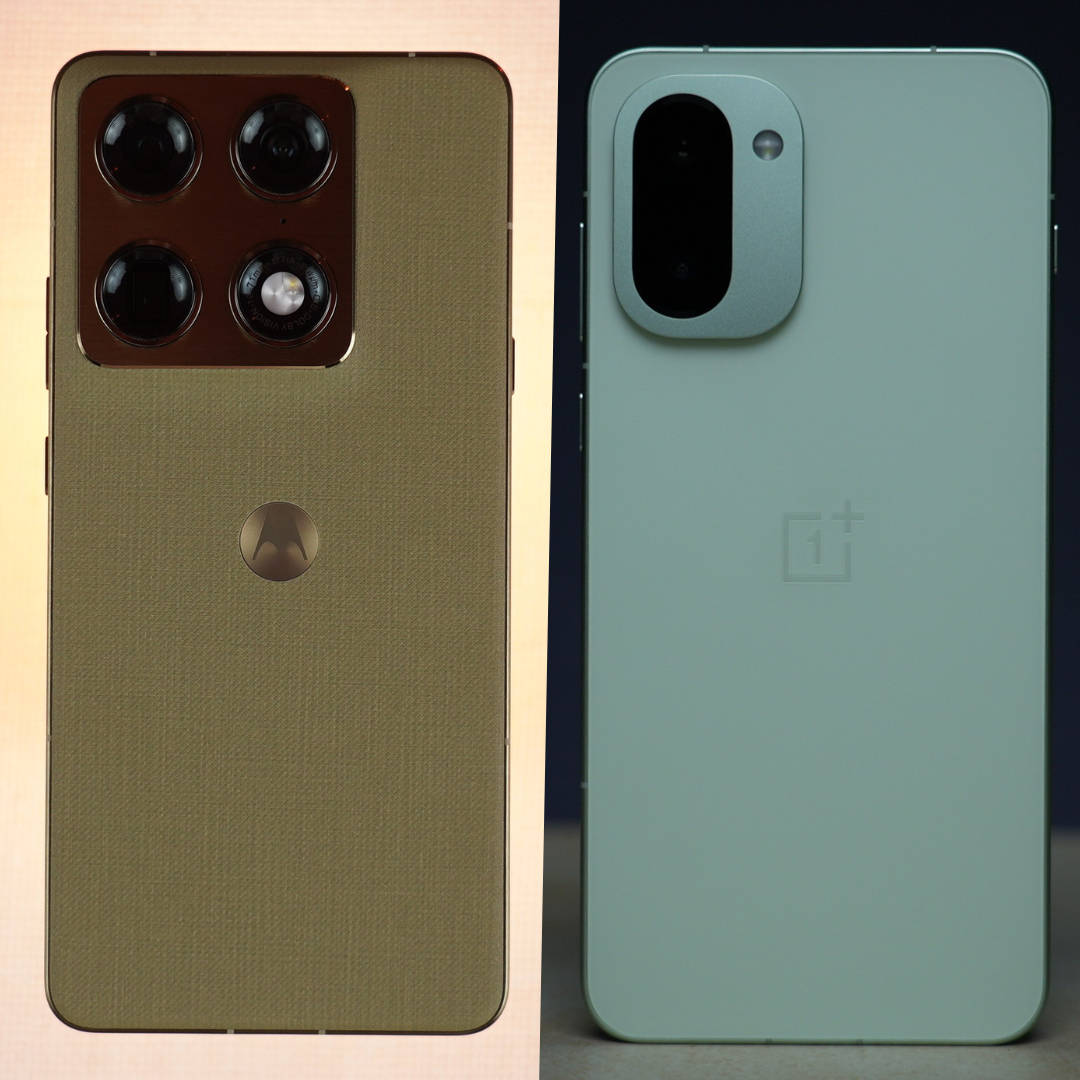Moto Signature vs OnePlus 15R design