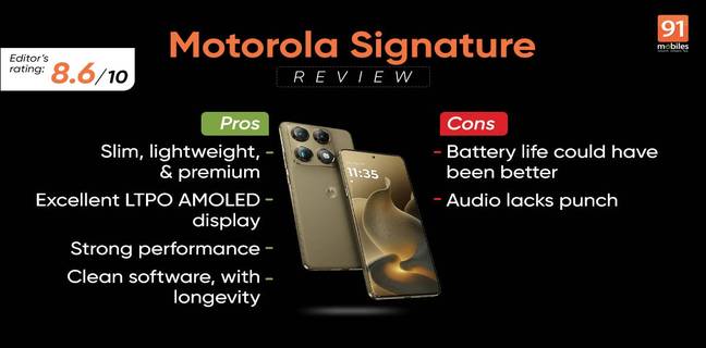 Motorola Signature review: signed, sealed, and set to impress Motorola Signature review