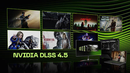 NVIDIA DLSS 4.5 with improved Ray Reconstruction for games announced at Gamescom 2026