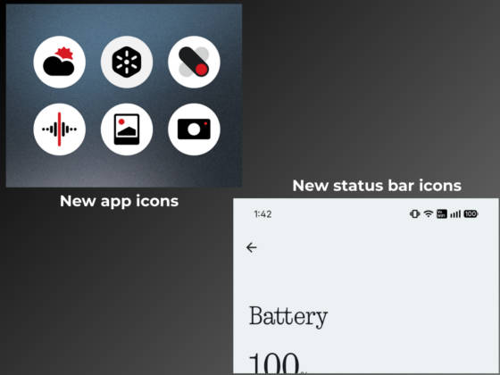 Nothing OS 4 icons refresh