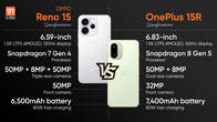 OPPO Reno 15 vs OnePlus 15R: two sub-flagships, two very different priorities Related Article