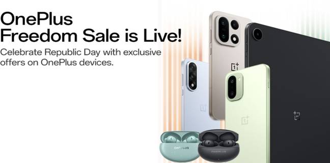OnePlus Freedom Sale goes live on January 16th with offers on OnePlus 15, Nord 5, and more