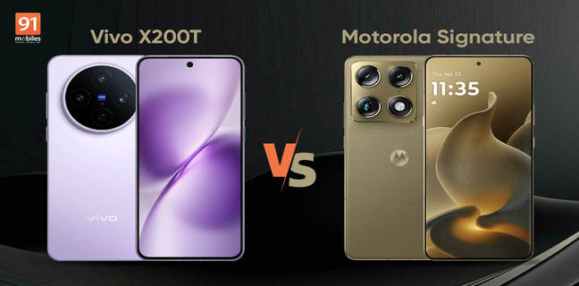 Vivo X200T vs Motorola Signature: which Rs 59,999 phone offers better value?