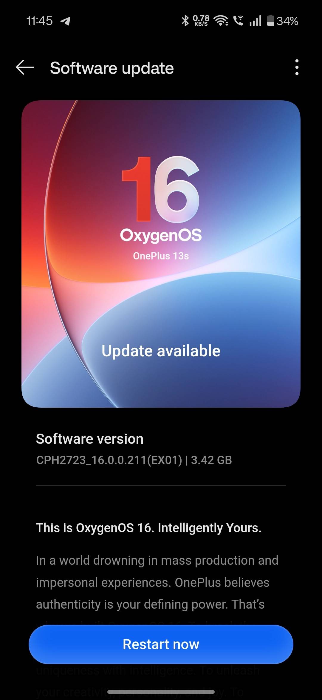 How to check and update to OxygenOS 16