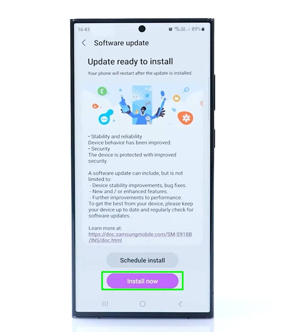 How to update to One UI 8