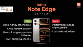 Infinix Note Edge review: sleek build with crisp visuals