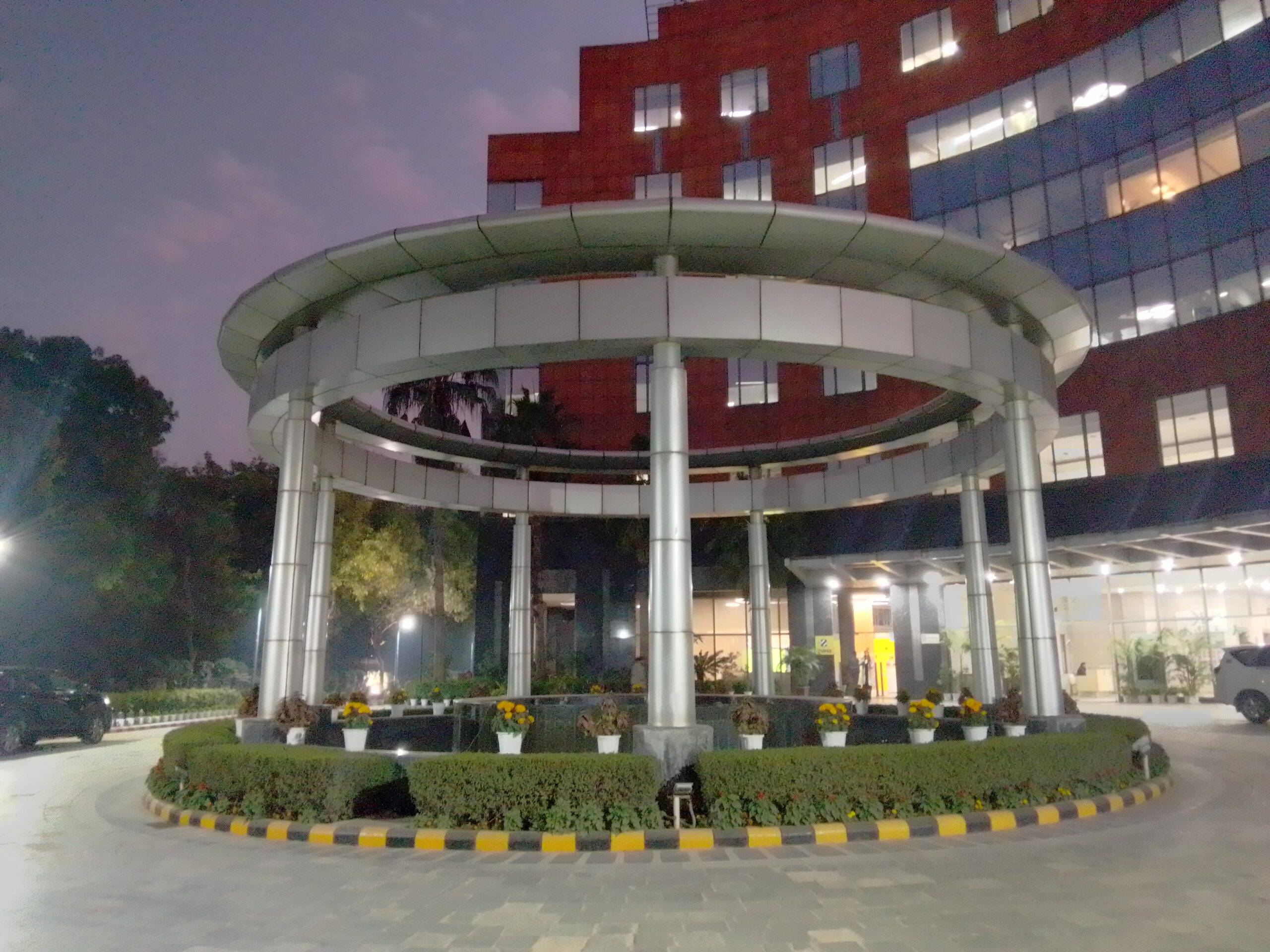 Itel A100 night shot
