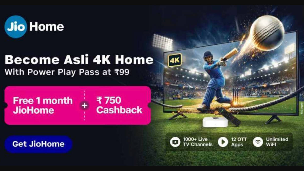 Jio launches JioHome cricket offer with broadband, OTT bundles and cashback