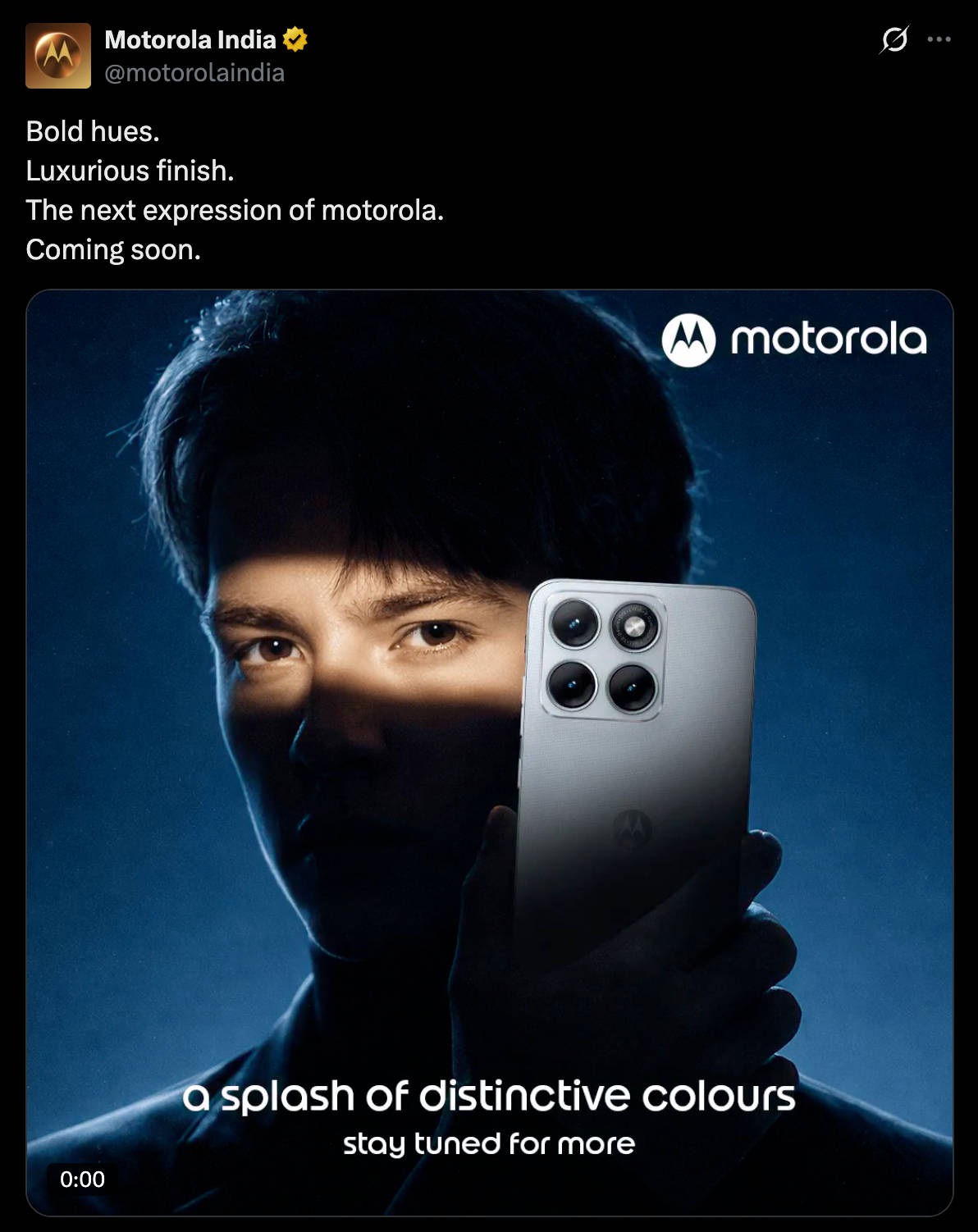 Motorola Edge 70 Fusion teaser