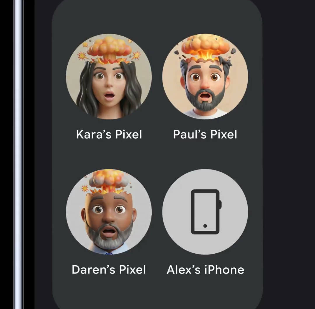 Quick share to iPhone